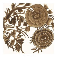 Tapestry Floral III Fine Art Print