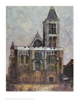 Basilica, St. Denis Fine Art Print
