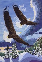 Soaring Over Cloth Mountain Fine Art Print