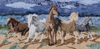 Stampeding Horses Fine Art Print