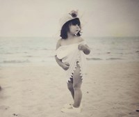 Victorian Beach Baby Fine Art Print
