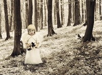 Angel in the Forest Fine Art Print