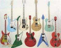 Guitars Fine Art Print