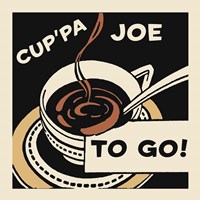 Cup'Pa Joe To Go Fine Art Print