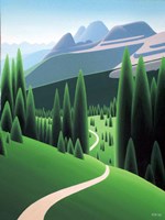 Alpine Trail Fine Art Print