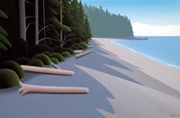 French Beach Morning Fine Art Print