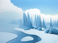 Winter Mist Fine Art Print