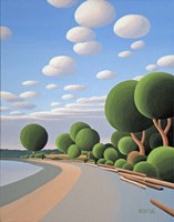 Willows Dawn Fine Art Print