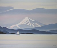 White Sail Fine Art Print