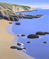 Ochre Bluffs Fine Art Print