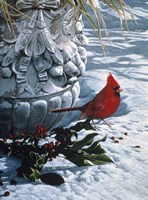 Winter Holly Fine Art Print