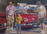 Red Vette Fine Art Print