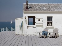 Dock House Fine Art Print