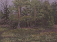 Kensington Along GM Drive Fine Art Print