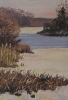 Kent Lake Snow Fine Art Print