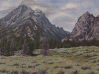 Teton View Fine Art Print