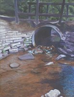 Plein Air Culvert Fine Art Print