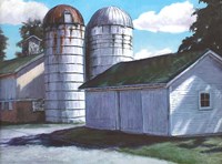 Silos Fine Art Print