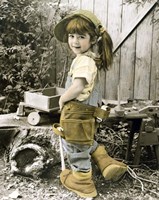 Daddy's Shoes 1 Fine Art Print