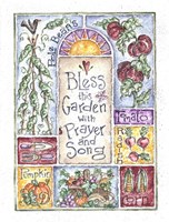 Bless the Garden with Prayer and Song Fine Art Print