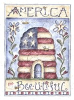 America the Beeutiful Fine Art Print