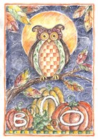 Boo Owl Fine Art Print