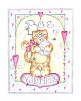 Bee My Valentine Fine Art Print