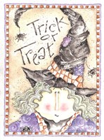 Trick or Treat Witch Fine Art Print