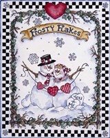 Frosty Flakes Fine Art Print