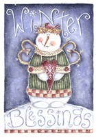 Winter Blessing Fine Art Print