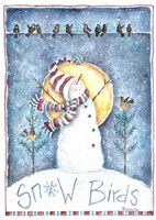 Snow Birds Fine Art Print