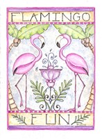 Flamingo Fun Fine Art Print