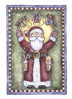 Joy Santa Fine Art Print