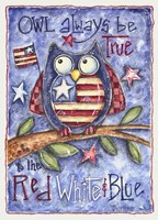 Owl Always Be True Fine Art Print