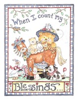 When I Count My Blessings Fine Art Print