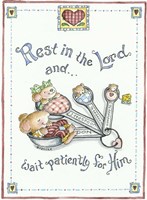 Rest In The Lord Fine Art Print