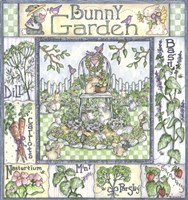 Bunny Garden Fine Art Print