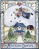 Heart And Home Fine Art Print