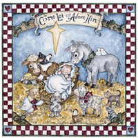 Come Let Us Adore Him Fine Art Print