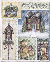 Home Spun Holiday Fine Art Print