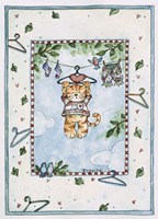 Hanging Kitty Fine Art Print