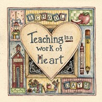 Teaching Fine Art Print