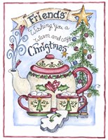 Wishing You A Warm And Cozy Christmas Fine Art Print