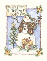 May The Spirit Of Christmas Be Yours Fine Art Print