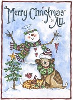 Merry Christmas To All 2 Fine Art Print