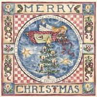 Merry Christmas Angel Fine Art Print