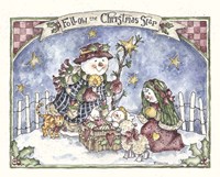 Follow The Christmas Star Fine Art Print