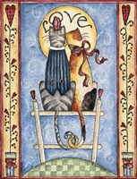 Love (cats) Fine Art Print