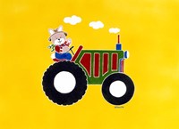 Farmer Rabbit Fine Art Print