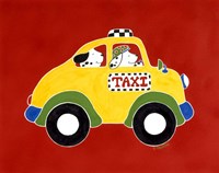 Taxi! Fine Art Print